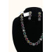Vivarna Silver Necklace & Earrings Set