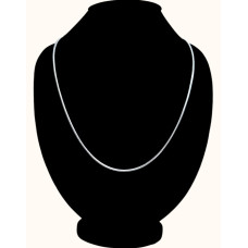 Elegant 24-Inch Silver Snake Chain Necklace – Sleek & Durable Design