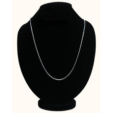 92.5 Sterling Silver 24in Box Chain
