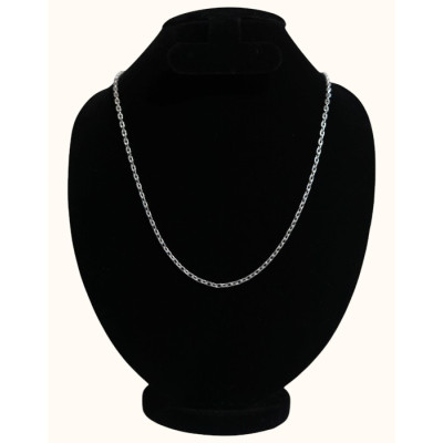 2.5 Sterling Silver 24 Inch Anchor Link Chain Necklace 2.5 Sterling Silver 24 Inch Anchor Link Chain Necklace