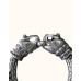 Traditional Elephant Head Silver Kada for Men Traditional Elephant Head Silver Kada for Men