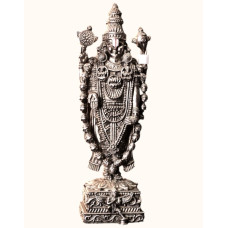 Majestic 92.5 Sterling Silver Standing Lord Venkateswara Idol