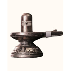 Sacred 92.5 Sterling Silver Shiva Lingam with Nagas Sacred 92.5 Sterling Silver Shiva Lingam with Nagas