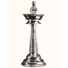 Traditional Kerala Style Silver Nilavilakku Traditional Kerala Style Silver Nilavilakku